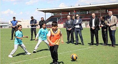 Alaca'da çocuklar oyun şenliğinde buluştu