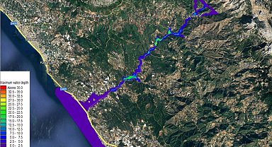 Alanya ve çevresindeki derelerde taşkın riskleri ölçüldü