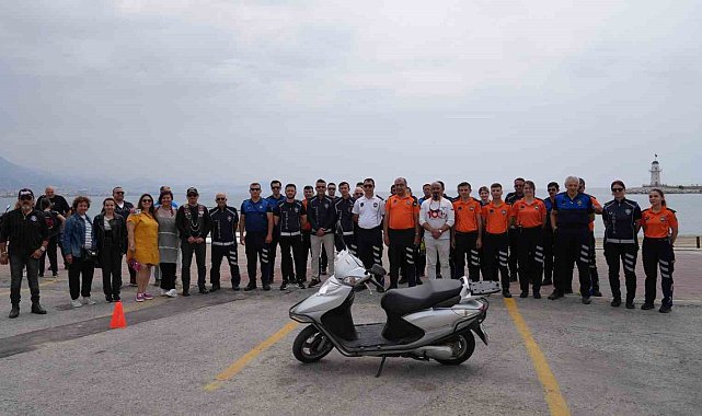 Alanya zabıta personeline güvenli sürüş eğitimi