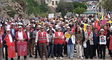 Alanya'da 1 Mayıs coşkuyla kutlandı