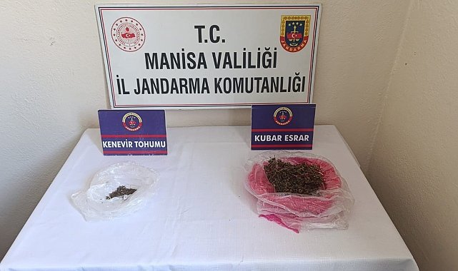 Alaşehir'de uyuşturucu taciri gözaltına alındı