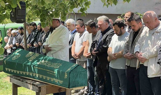 Alibey Barajı'nda ölü bulunan İshak Öztürk son yolculuğuna uğurlandı