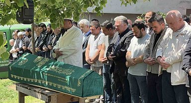 Alibey Barajı'nda ölü bulunan İshak Öztürk son yolculuğuna uğurlandı