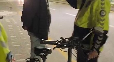 Alkollü bisiklet kullandı, 18 bin lira ceza yedi: Polis, "Alkollü eşek bile kullanamazsın"