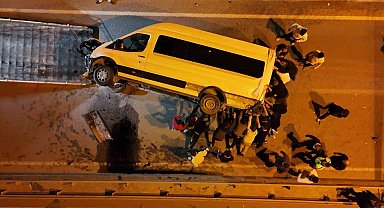 Alkollü genç şehirde kabus yaşattı: Patronunu ve servis şoförünü gasp etti, kaza üstüne kaza yaptı