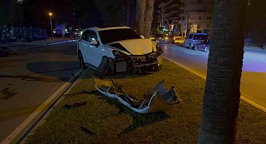 Alkollü sürücü ortalığı savaş alanına çevirdi, kazayı yaralanmadan atlattı
