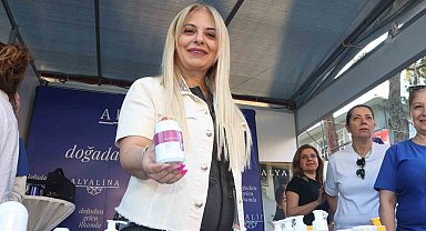 Alyalina Kozmetik, Bayındır Çiçek Festivali'nde doğal ürünleriyle dikkat çekti