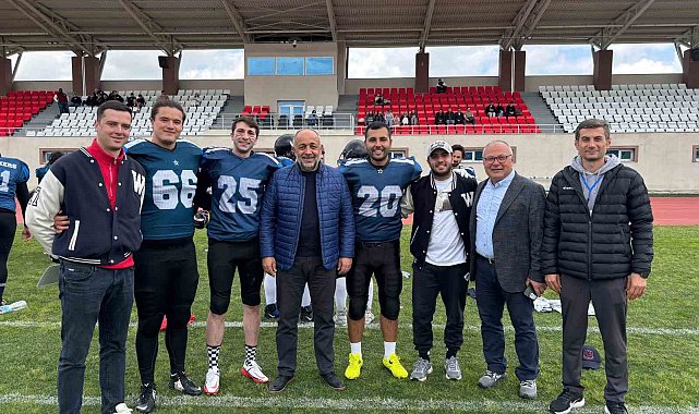 Amerikan Futbolunda heyecan Kocatepe'de yaşandı