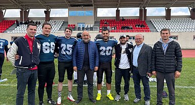 Amerikan Futbolunda heyecan Kocatepe'de yaşandı