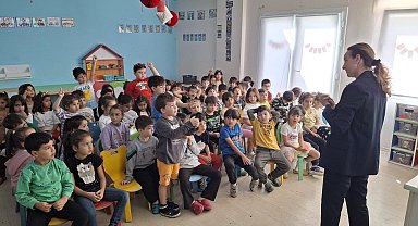 Anaokulu öğrencilerine sıfır atık eğitimi