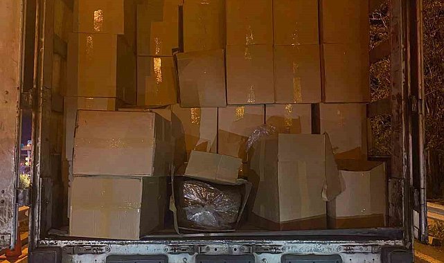 Ankara'da 11 ton kaçak tütün ele geçirildi