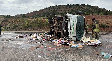 Ankara'da belediye kamyonu kontrolden çıktı: 1 ölü, 1 yaralı