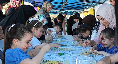 Anne ve çocuklar etkinlikte buluştu