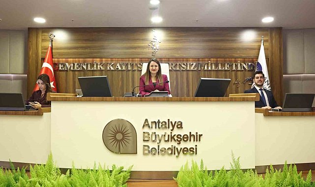 Antalya Büyükşehir'in 2024 mali yılı kesin hesapları oy birliğiyle kabul edildi