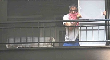 Antalya'da 15 katlı apartmanda çıkan yangında adeta can pazarı yaşandı