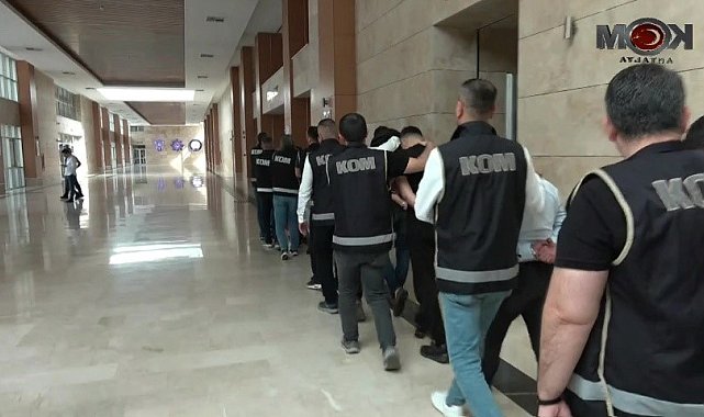Antalya'da 'tefecilik' operasyonu: 7 kişi tutuklandı