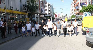 Antalya'da 7 dede, 7 torunuyla birlikte teknolojiye karşı yarıştı