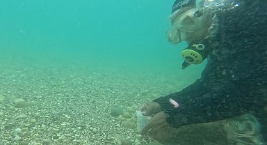 Antalya'da deniz dibindeki Hıdırellez dilekleri şaşırttı