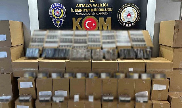 Antalya'da kaçakçılık operasyonlarında 11 şüpheliye işlem yapıldı