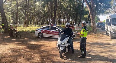 Antalya'da motosikletlilere yönelik denetimde 3,4 milyon TL ceza kesildi