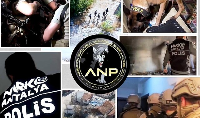 Antalya'da narkotik suçlardan aranan 748 şahıs yakalandı
