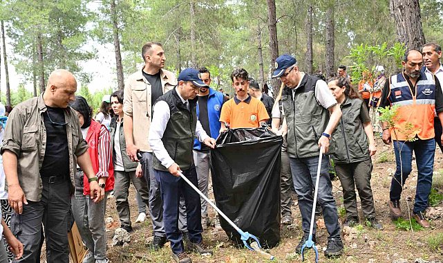 Antalya'da "Orman Benim" etkinliği gerçekleştirildi