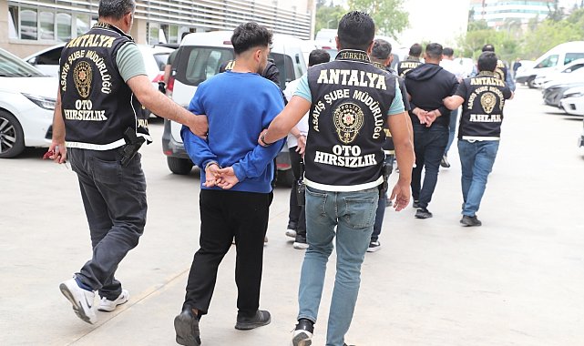 Antalya'da son 1 haftada 213 şahıs tutuklandı