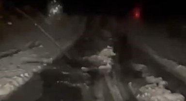 Ardahan'da dolu etkili oldu