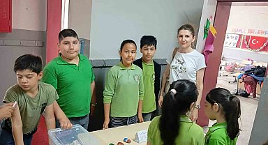 Arkadaşları minik Mert'in iyileşmesi için ele ele verdi