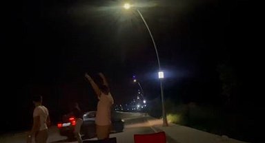 Arnavutköy'de ilginç kaza