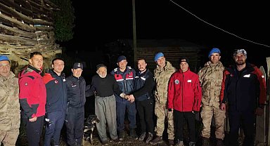 Artvin'de kayıp yaşlı adam sağ olarak bulundu