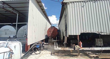 Asfalt üretim tesisinde kaçak akaryakıt üretimi: 1 gözaltı