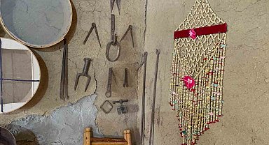 Asırlık tandırda 'Tarım Aletleri Sergisi'