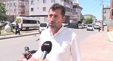 Ataşehir'de bisiklet süren çocuklara araç çarptı: 2 yaralı
