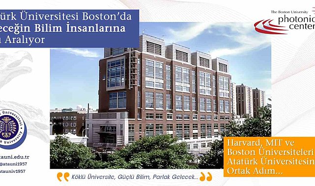 Atatürk Üniversitesi, Boston'da geleceğin bilim insanlarına kapı aralıyor