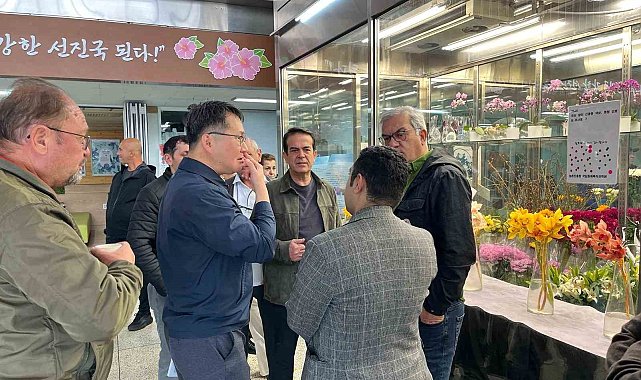 ATB kesme çiçek URGE heyeti Japonya ve Kore'de temaslarda bulundu