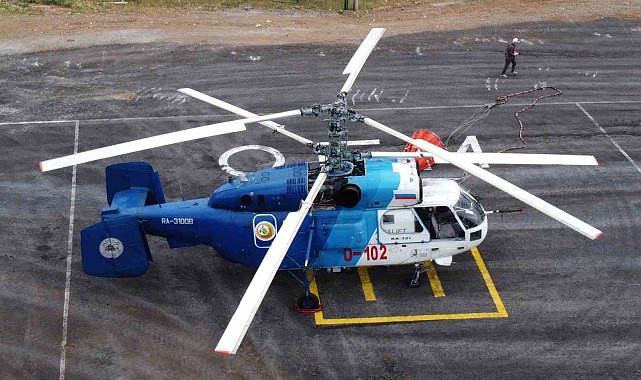Ateş kuşları Kazdağları'nda göreve başladı