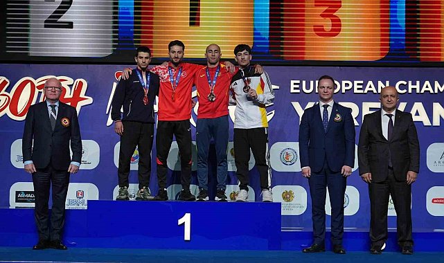 Avrupa Büyükler Karate Şampiyonası'nda millilerden 2 altın, 1 bronz madalya