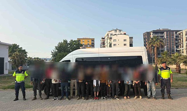 Aydın'da 21 düzensiz göçmen yakalandı
