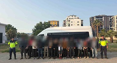 Aydın'da 21 düzensiz göçmen yakalandı