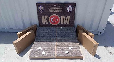 Aydın'da 51 bin adet doldurulmuş makaron ele geçirildi