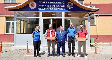 Aydın'da mahkumlara cevizli baklava ikramı