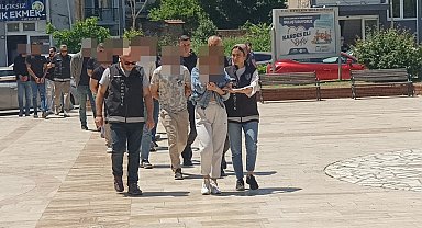 Aydın'da uyuşturucu operasyonu: 9 şüpheli yakalandı