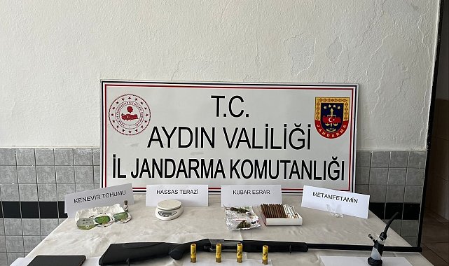 Aydın'da uyuşturucudan 36 şüpheli yakalandı