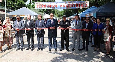 Aydınlı kursiyerler, el emeği ürünlerini görücüye çıkarttı