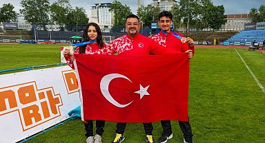 Aydınlı sporcular Bulgaristan'dan başarıyla döndü