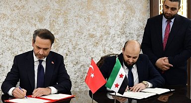 Bakan Bayraktar, Suriye'ye enerji ihracatına ilişkin mutabakat zaptı imzaladı