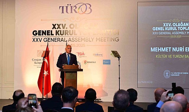 Bakan Ersoy: ''Temel amacımız, turizmi 81 ile ve yılın 12 ayına yaymak''