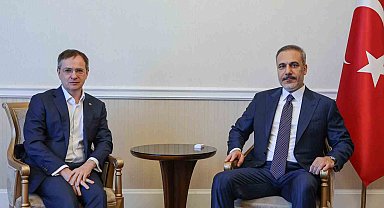 Bakan Fidan Moskova'da Medinskiy'i kabul etti