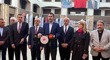 Bakan Kurum, Malatya'da Bakırcılar Çarşısı şantiyesini ziyaret etti: "Yıl sonuna kadar 453 bin yeni konut ve iş yerini teslim edeceğiz"